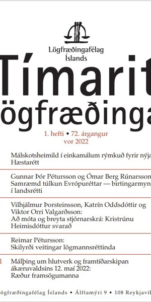 2022 1 Forsíða